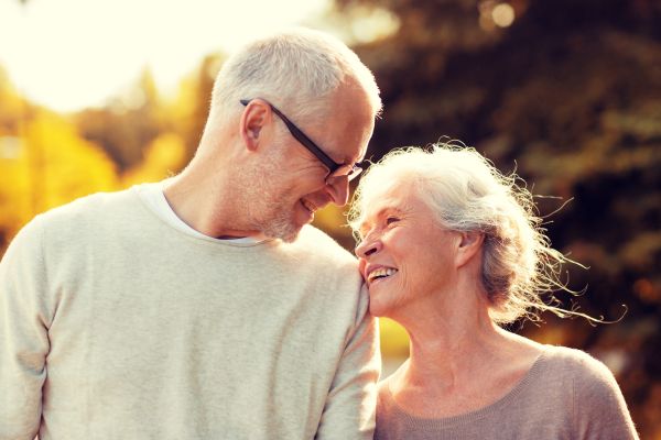 Elderly couple