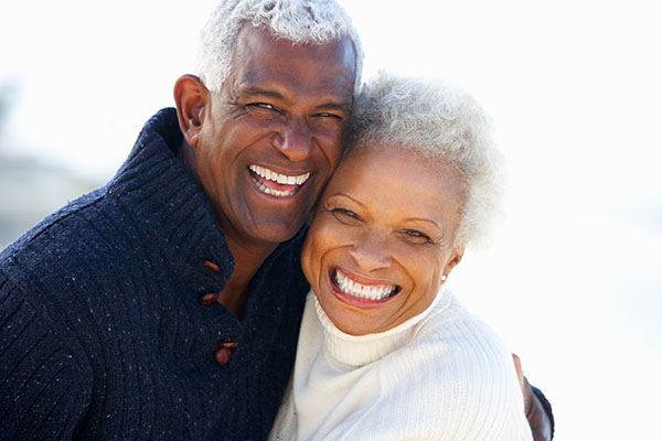 Older Couple Smiling